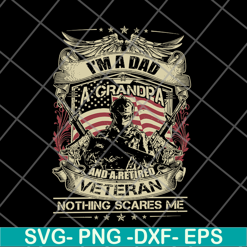 FTD27052107-Im A Dad A Grandpa svg, png, dxf, eps digital file FTD27052107.jpg