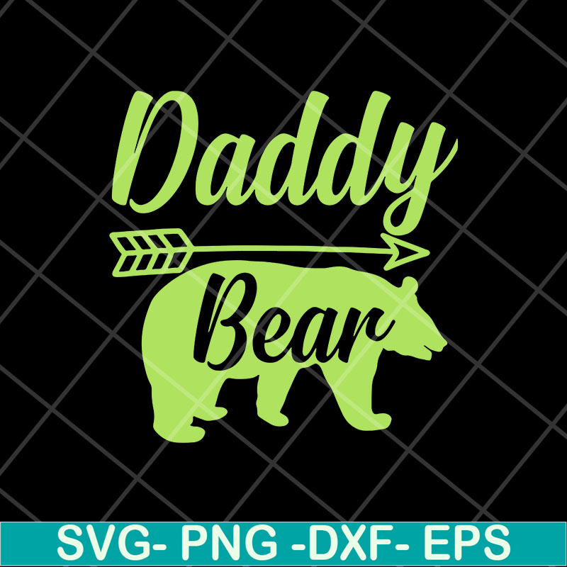 FTD28042115-Daddy bear svg, Fathers day svg, png, dxf, eps digital file FTD28042115.jpg