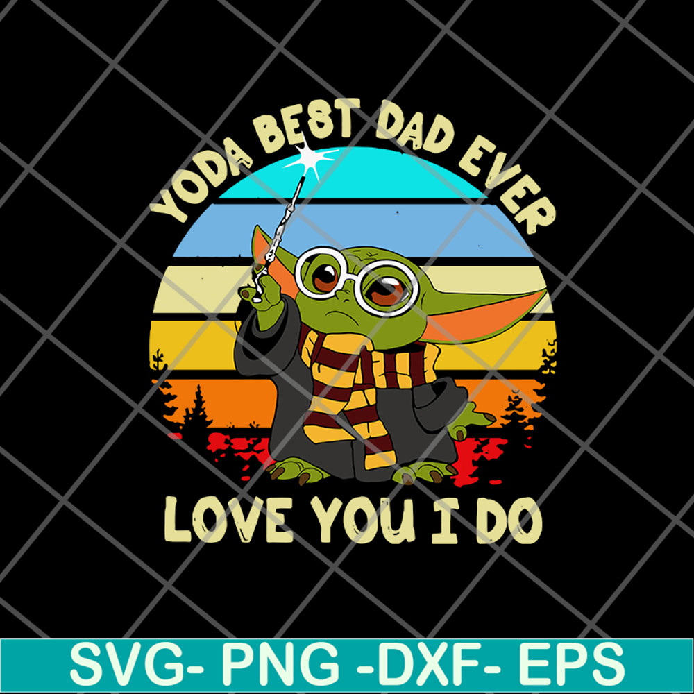 FTD29052138- Star wars baby yoda best dad ever svg, png, dxf, eps digital file FTD29052138.jpg