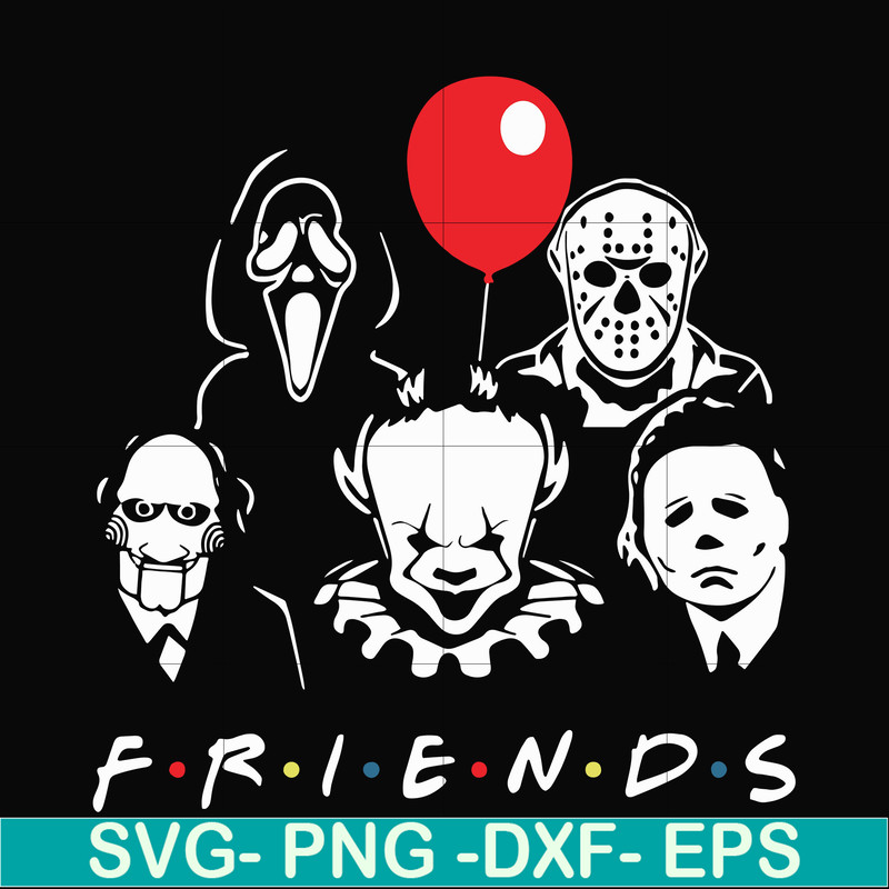 HLW0082-Friends svg, png, dxf, eps digital file HLW0082.jpg