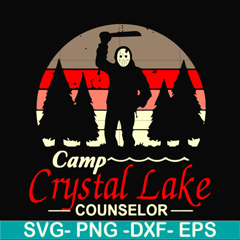 HLW0146-Camp crystal lake counselor svg, png, dxf, eps digital file HLW0146.jpg