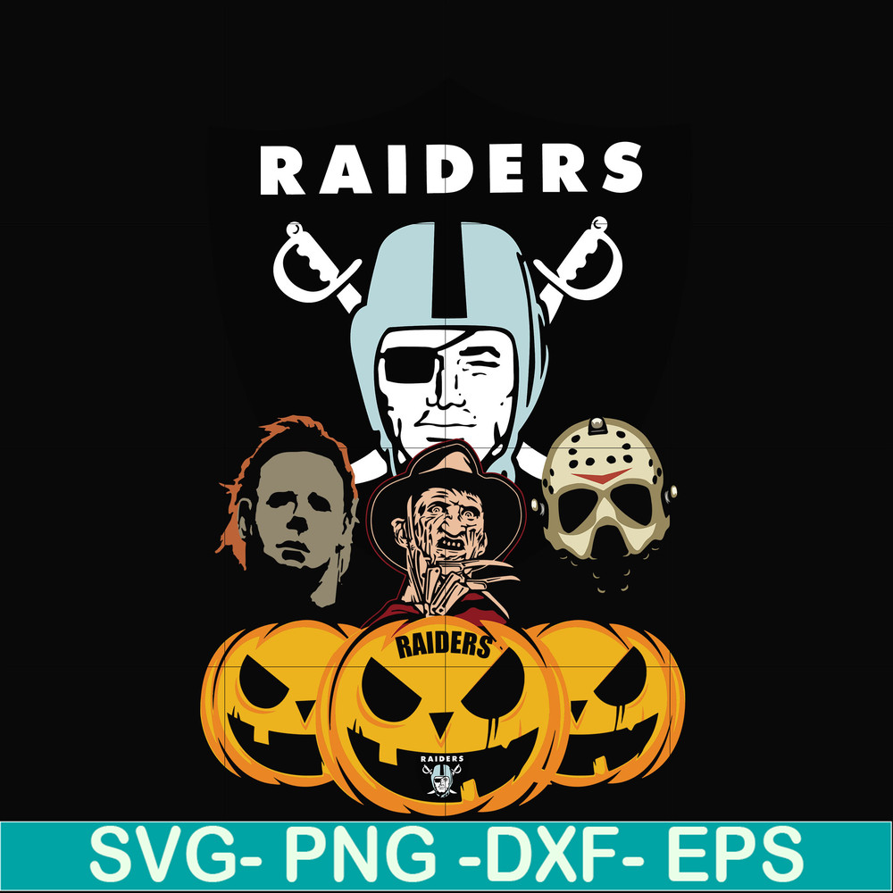 HLW0224-Raiders svg, png, dxf, eps digital file HLW0224.jpg