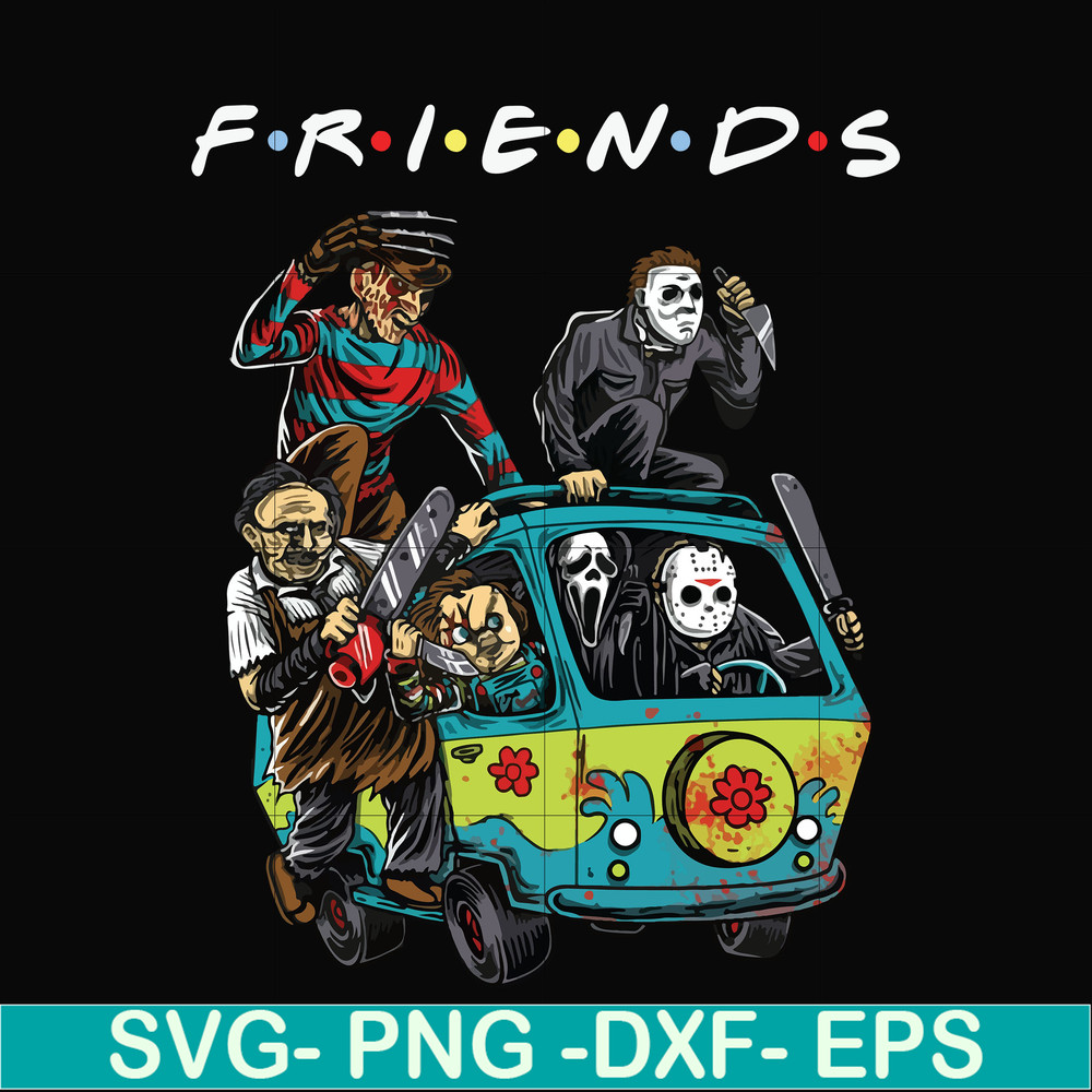 HLW2307202-Scary Friends Horror svg, Halloween svg, png, dxf, eps digital file HLW2307202.jpg