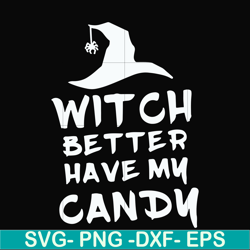 witch better have my candy svg, halloween svg, png, dxf, eps digital file hlw24072014