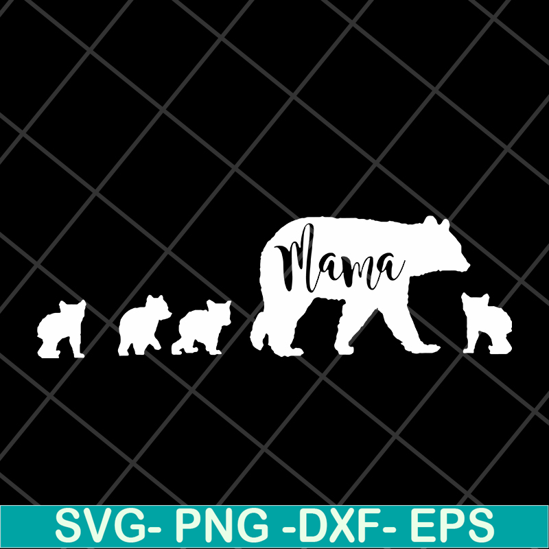 MTD03042127-Mama bears svg, Mother's day svg, eps, png, dxf digital file MTD03042127.jpg