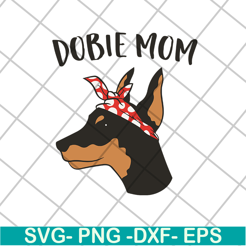 MTD04042101-Dobie mom svg, Mother's day svg, eps, png, dxf digital file MTD04042101.jpg
