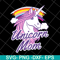 MTD04042103-Unicorn Mom svg, Mother's day svg, eps, png, dxf digital file MTD04042103.jpg