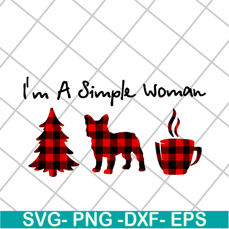 MTD10042112-I'm a simple woman svg, Mother's day svg, eps, png, dxf digital file MTD10042112.jpg