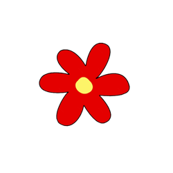 Mystery Machine Red Flower