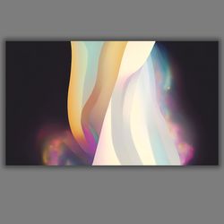 original digital painting "unicorn" for interior - artist taras lazarienko