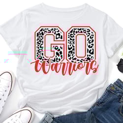 leopard go warriors svg,warriors svg,warriors cheer svg,warriors mascot svg,warriors pride,team mascot,school team svg,t