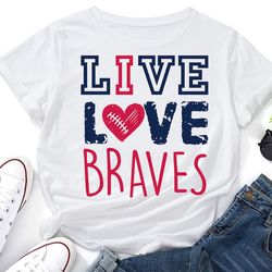 braves svg,love braves,braves baseball svg,braves heart svg,baseball mascot heart svg,braves mascot svg,game day svg,cri