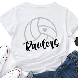 raiders volleyball svg, raiders svg, raiders school team svg, raiders mascot svg,raiders mom svg,raiders cheer svg,volle