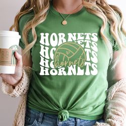 hornets volleyball svg png, hornets svg,stacked hornets svg,hornets mascot svg,hornets mom svg,hornets shirt svg,volleyb