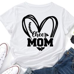 cheer mom svg,cheerleader mom svg,cheer svg,cheerleader heart svg,team spirit svg,mom svg,cheer mom shirt svg,cricut,sil