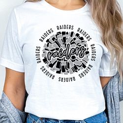 raiders svg, raiders pom pom svg,raiders cheer svg,raiders cheerleader svg,raiders mascot svg,raiders mom svg,raiders pr