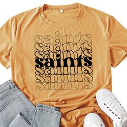 saints svg png, stacked saints svg,saints shirt svg,saints cheer svg,school spirit,saints mascot svg,saints mom svg,cric