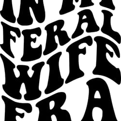 in my feral wife era svg, png, pdf, feral wife shirt, somebody's feral, mom life, retro wavy groovy letters, cut file cr