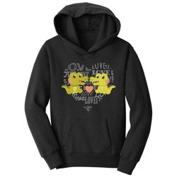 love heart alligators: kids unisex hoodie sweatshirt - cute and cozy!