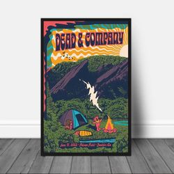 dead and company dodger stadium poster