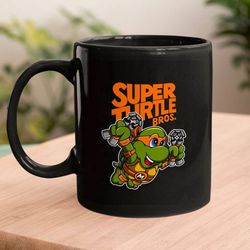 super turtle ninja turtles gift coffee mug tea cup