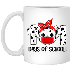 ceramic mug gift, inspired by 101 dalmatians, days of school