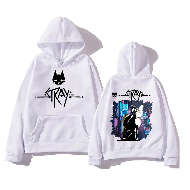 Stray Game Cat Hoodies, Stray Video Game Pullovers Hoodien.jpg