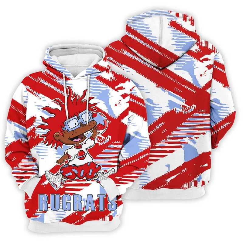 Chuckie Jump - Red Oreo 6s Matching 3D Hoodie.jpg