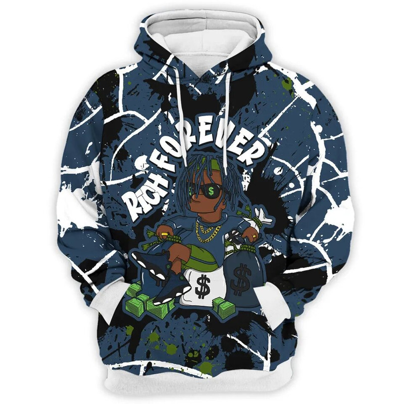 Rich Forever - Brave Blue 13s Matching 3D Hoodiev.jpg