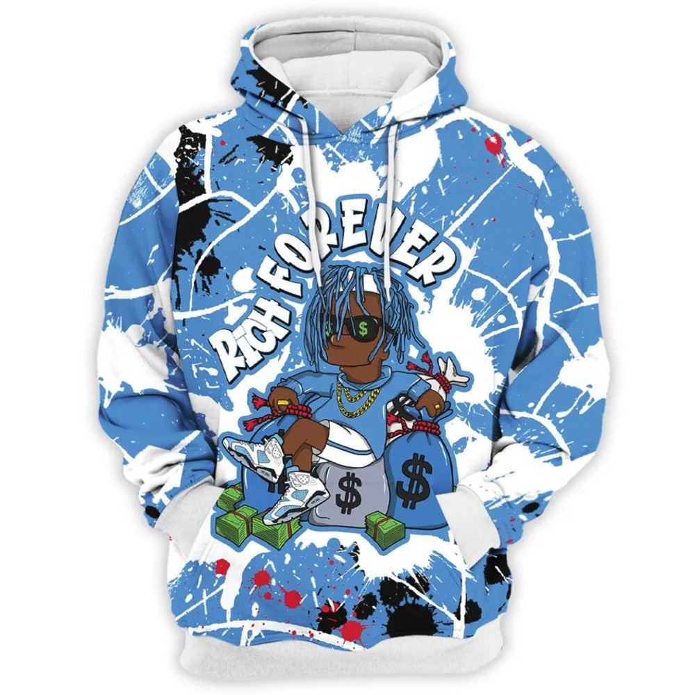Rich Forever - University Blue 6s Matching 3D Hoodien.jpg