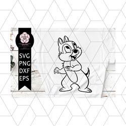 chip and dale svg dxf png eps pdf chip and dale, chip and dale cut files, cricut  silhouette files