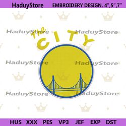 golden state warriors logo machine embroidery design files
