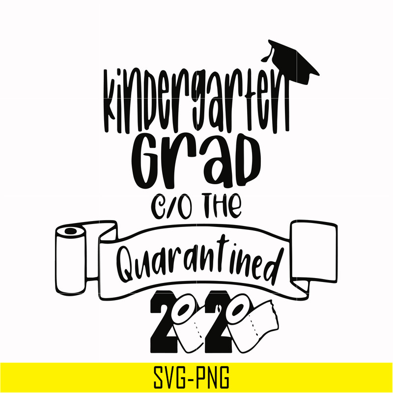 CMP066-kindergarten grad the quarantined 2020 svg, png, dxf, eps digital file CMP066.jpg