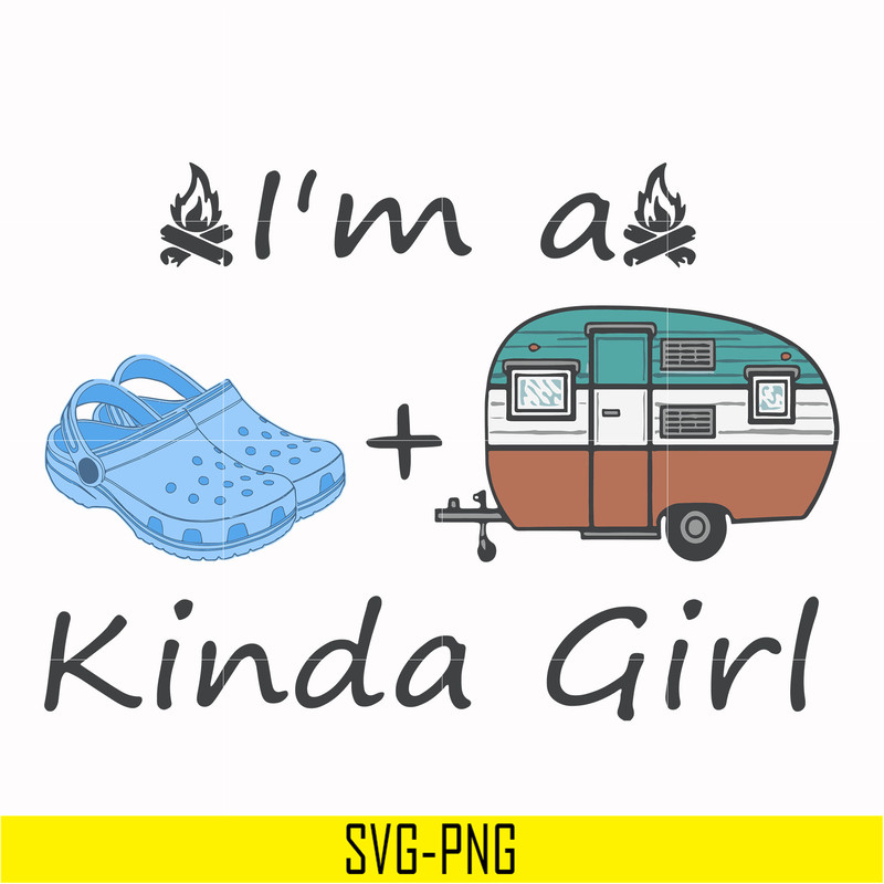 CMP073-I am a kinda girl svg, png, dxf, eps digital file CMP073.jpg