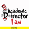 DR000133-Academic director I am svg, png, dxf, eps file DR000133.jpg