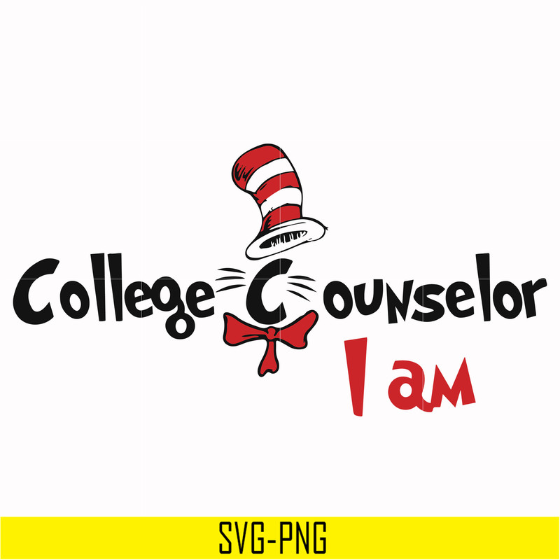 DR000134-College Counselor I am svg, png, dxf, eps file DR000134.jpg