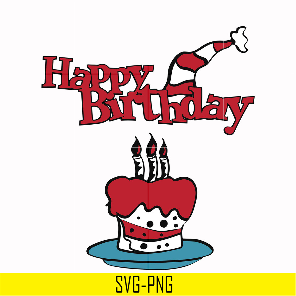 DR00045-Happy birthday svg, png, dxf, eps file DR00045.jpg