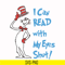 DR00054-I can read with my eyes shut svg, png, dxf, eps file DR00054.jpg