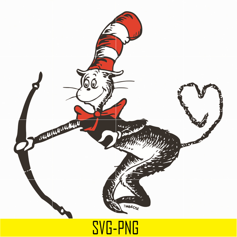 DR05012119-The cat in the hat by dr seuss svg, dr svg, png, dxf, eps file DR05012119.jpg