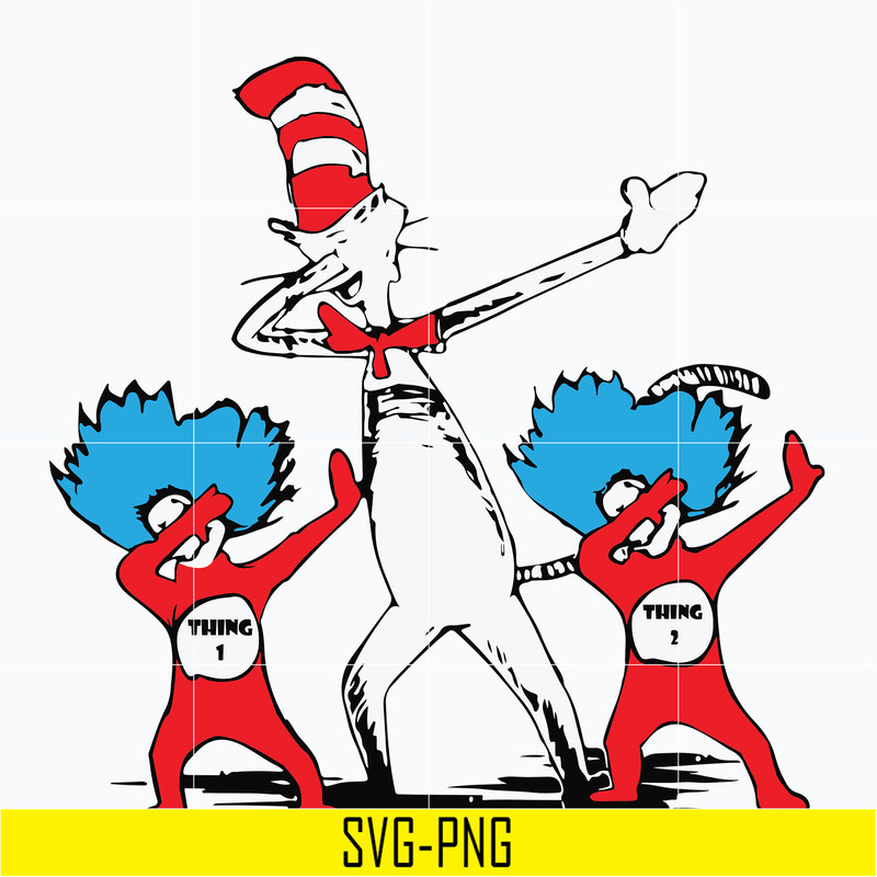DR0601215-Dr seuss dabbing SVG, Dr seuss svg, png, dxf, eps digital file DR0601215.jpg