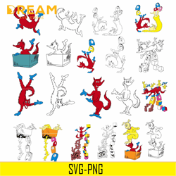 dr seuss bundle svg, dr seuss svg, dr seuss quotes svg, png, dxf, eps digital file dr21022112