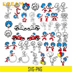 dr seuss bundle svg, dr seuss svg, dr seuss quotes svg, png, dxf, eps digital file dr21022121
