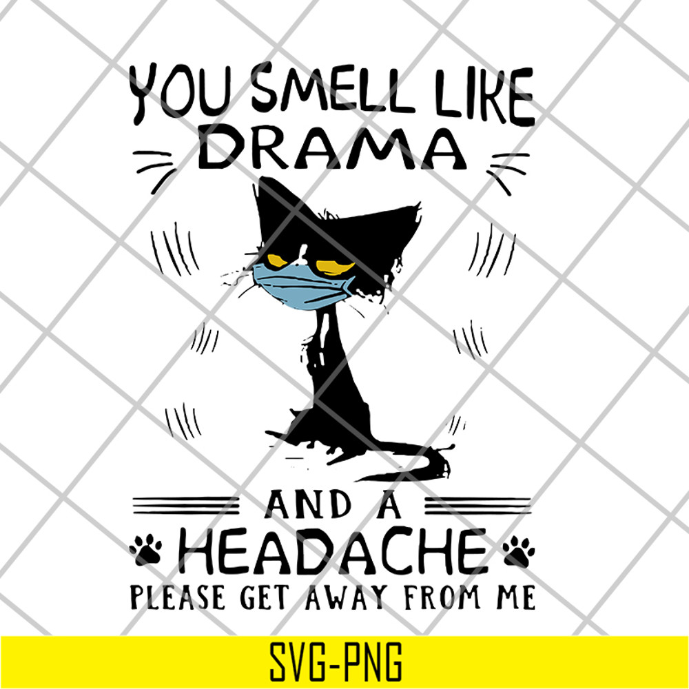 FN11062111-Black cat you smell svg, png, dxf, eps digital file FN11062111.jpg