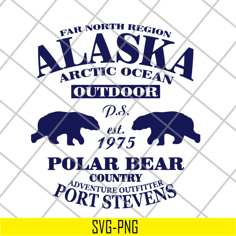 FN15062109-Alaska Polar Bear svg, png, dxf, eps digital file FN15062109.jpg