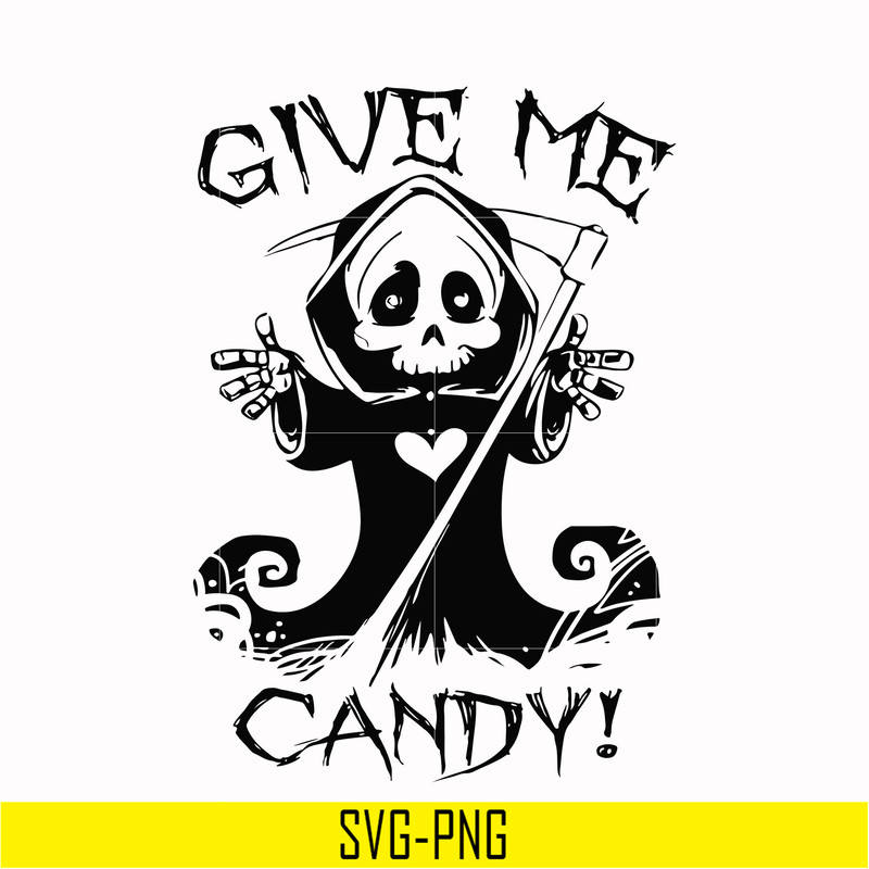 HLW0012-give me candy svg, halloween svg, png, dxf, eps digital file HLW0012.jpg