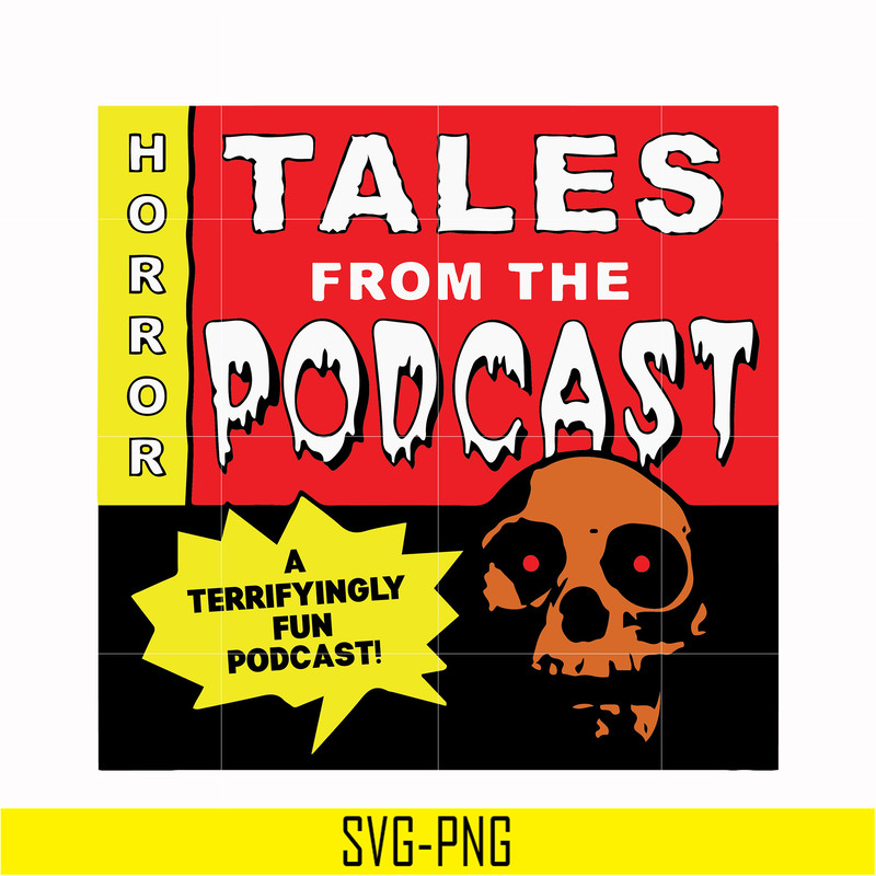 HLW0015-Tales from the podcast svg, png, dxf, eps, digital file HLW0015.jpg