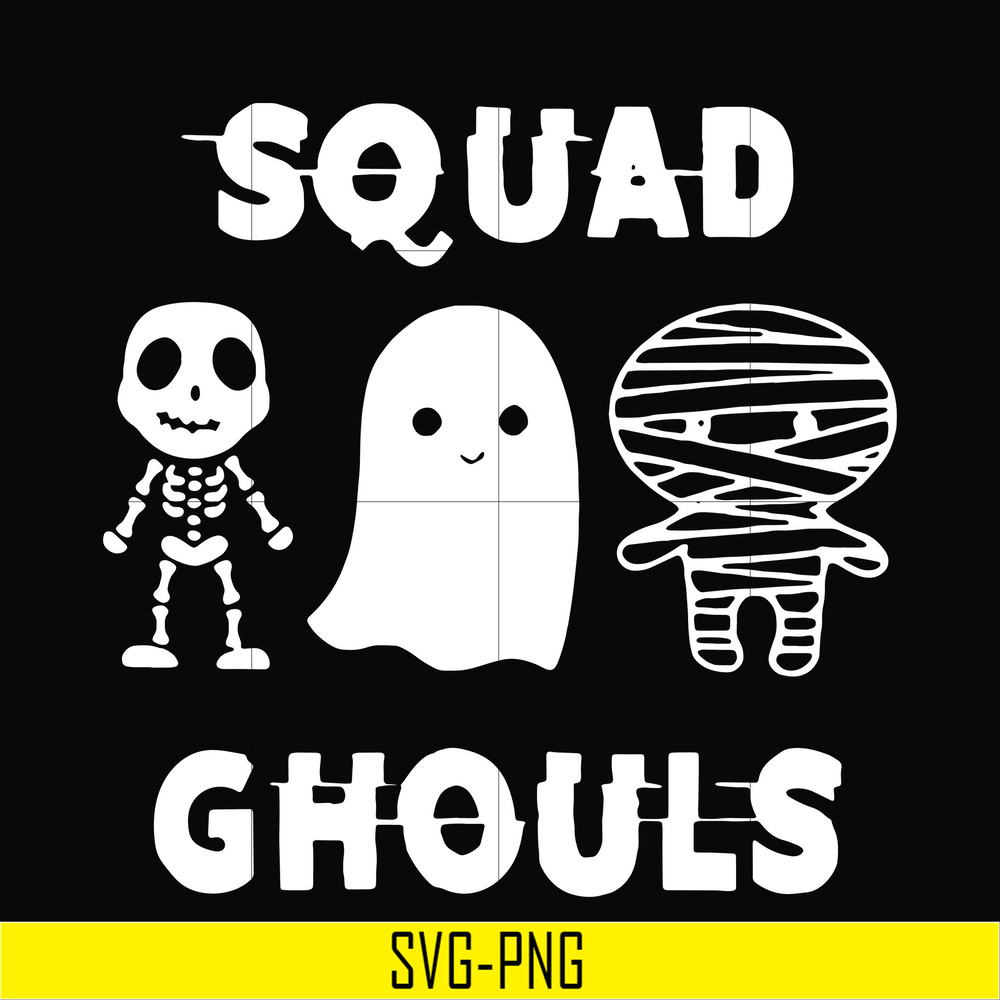 HLW0030-Squad ghouls svg, halloween svg, png, dxf, eps, digital file HLW0030.jpg