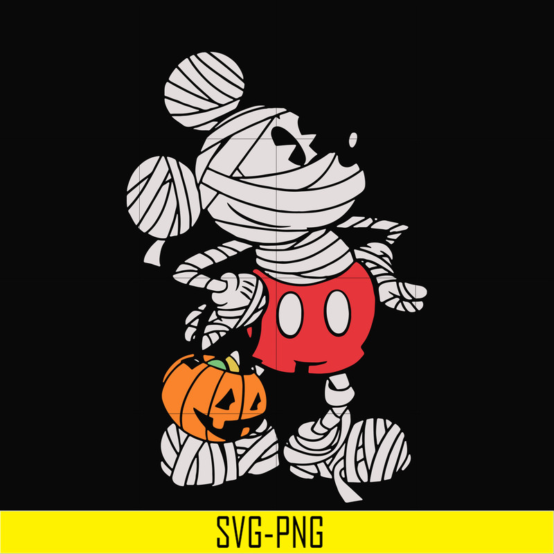 HLW0131-Mickey mouse halloween mummy svg, png, dxf, eps digital file HLW0131.jpg