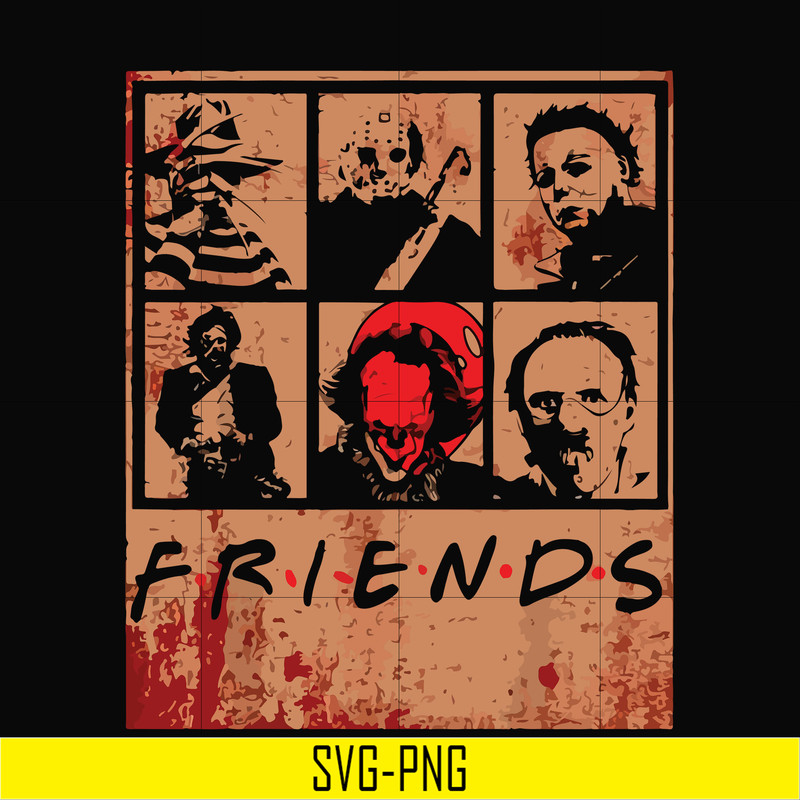 HLW2307201-Scary Friends Horror svg, Halloween svg, png, dxf, eps digital file HLW2307201.jpg