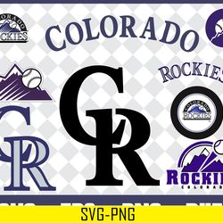 colorado rockies bundle svg,colorado rockies svg, rockies svg, rockies svg for cut, png, dxf, eps digital file mbl300121